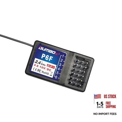 DUMBORC 6 Channels 2.4GHz RC Receiver for DUMBORC X4 X5 X6 RC Car Boat 1 P6F