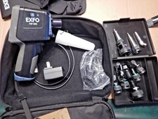 EXFO FIP 500 Multi Fiber Inspection Scope Kit + M and F Adapter Tip Set