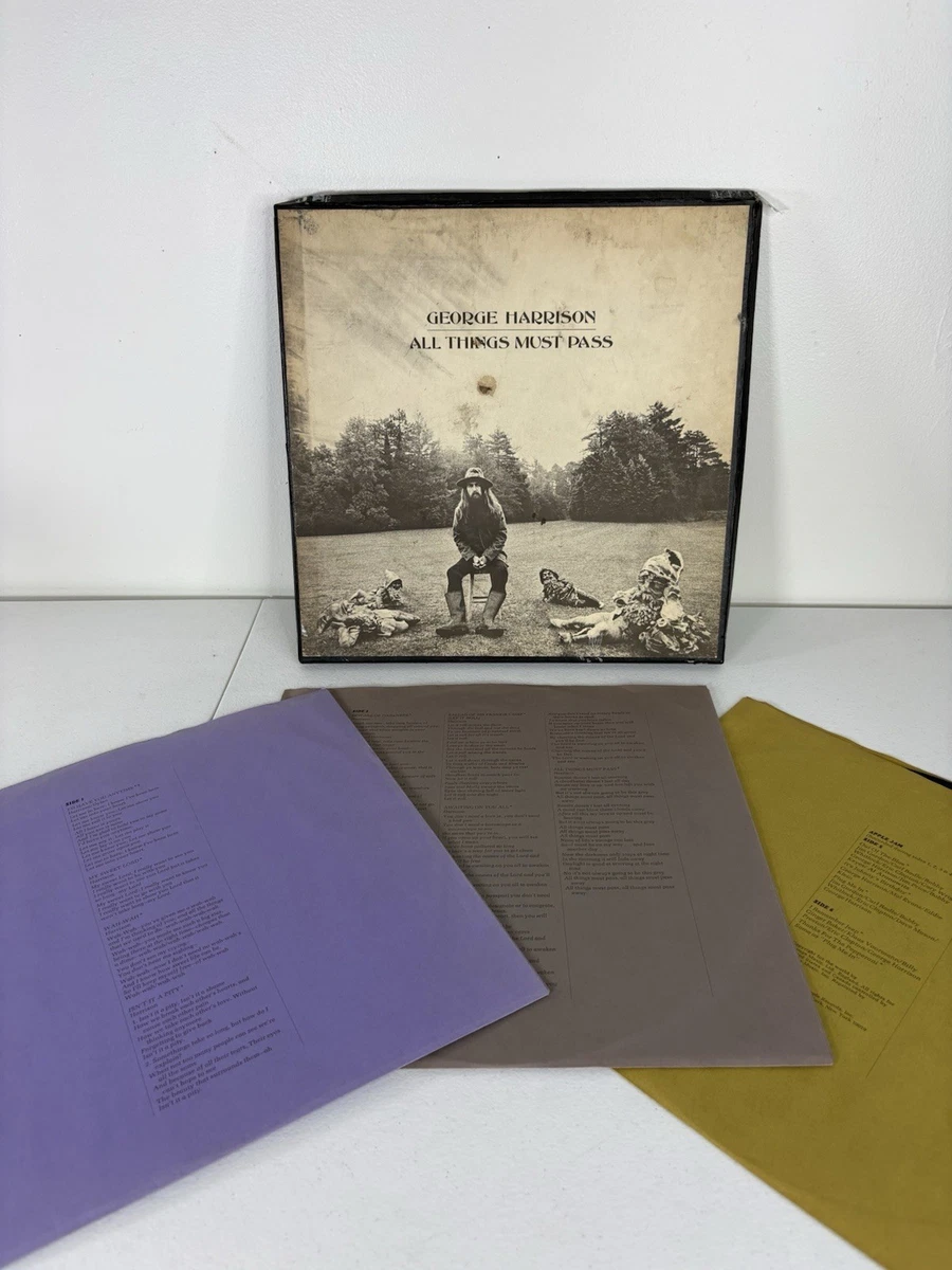George Harrison All Things Must Pass Vinyl Records for sale | eBay