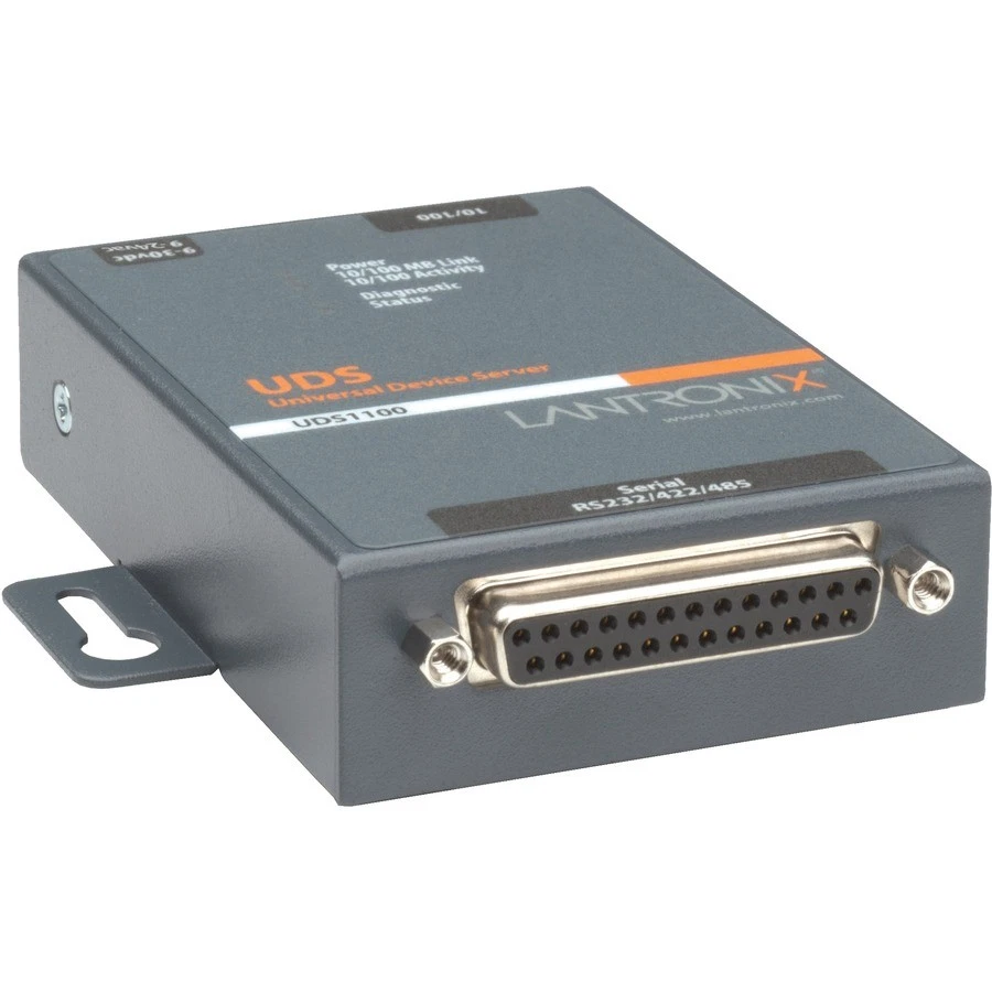 Lantronix UDS1100 - One Port Serial (RS232/ RS422/ RS485) to IP Ethernet Device - Image 3 of 3