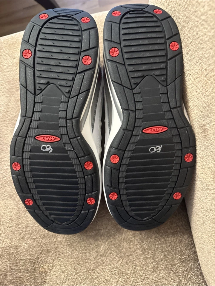 Zapatillas deportivas para mujer MBT blancas rockeras para caminar talla EU 40 o EE. UU. 9-9,5 NUEVAS SIN CAJA Foto 4 de 4