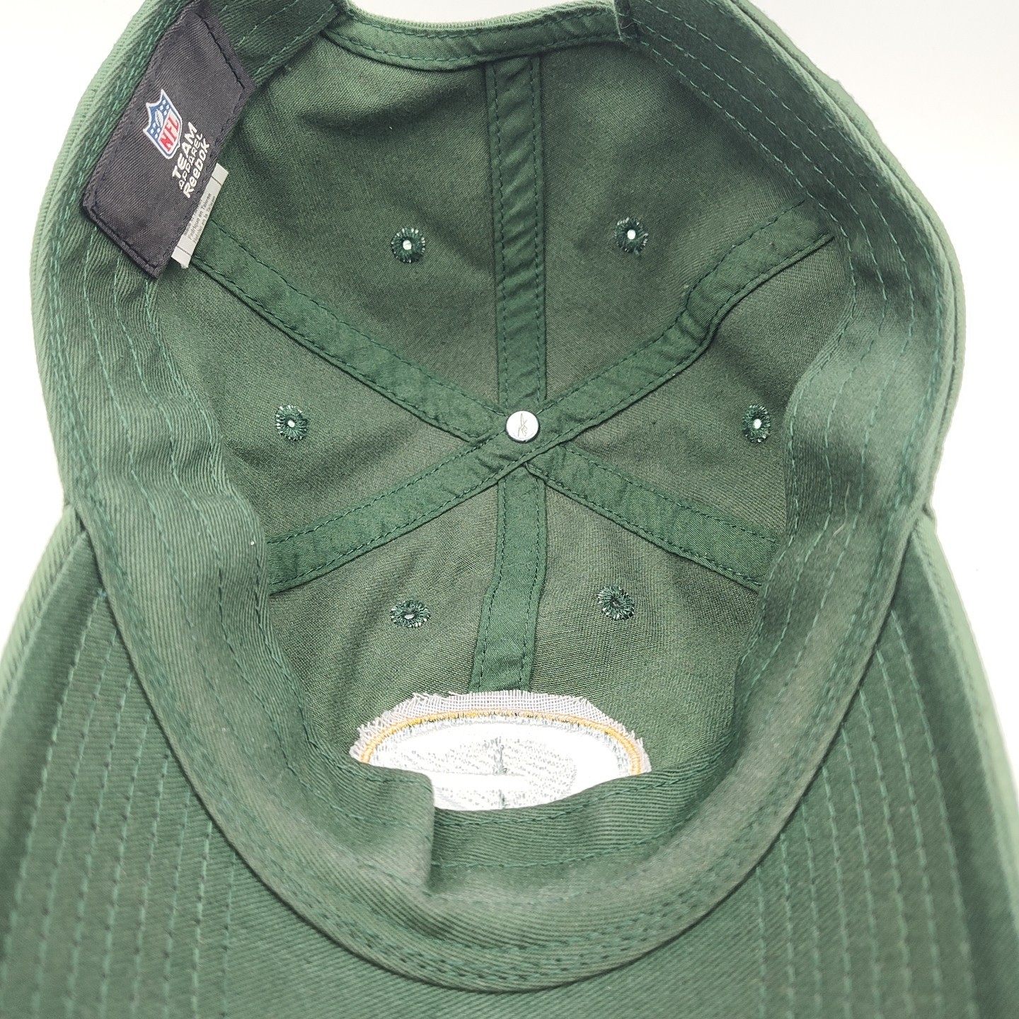 Team Apparel Reebok Green Bay Packers NFL Cap Hat Strap Back Adjustable thumbnail 8