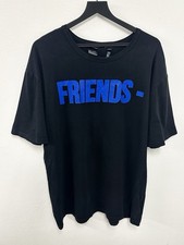VLONE Men’s Friends Graphic Black Cotton T Shirt Made In USA Size XL Streetwear