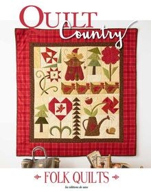 Quilt country N°76 - Folk Quilts von uvre collective | Buch | Zustand sehr gut