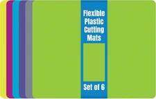 Better Kitchen Products Flexible Plastic Cutting Board 15" x 12", Assorted 