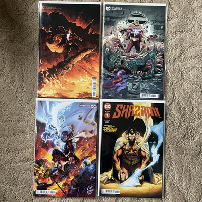Shazam #1-4 (2021) DC Comics Lot of 4 Complete Series