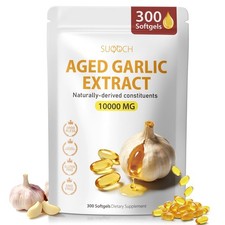 Aged Garlic Extract - 300 Count 10000mg 300 Pack of 1 