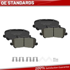 Rear Ceramic Brake Pads For 2014-2025 Acura MDX Honda Pilot Ridgeline Passport