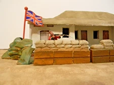 1 Conte British Rourkes Drift Soldier Rare o 1/32nd well Painted  (Oct. Listing)