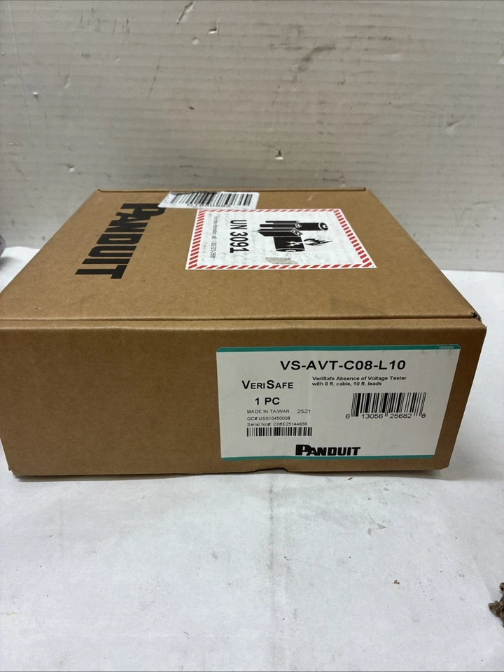 Panduit VS-AVT-C08-L10 VeriSafe 8ft Cable 10ft Leads - Image 2 of 2
