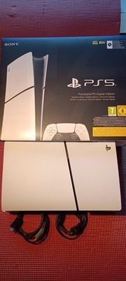 SONY PlayStation 5 Slim 1 TB Digital Edition/Standfuß/Ohne Controller/Wie Neu