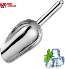 Metal Ice Scoop 6 Ozkitchen Ice Scooper For Ice Maker Small Food Scoops For Ba
