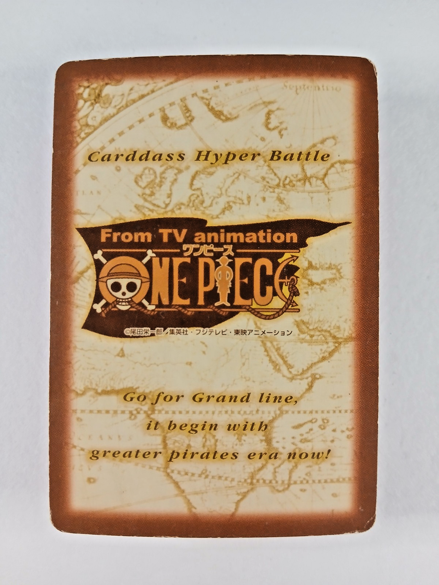 Roronoa Zoro - C291 Gold Rare - One Piece Carddass Hyper Battle