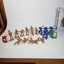 1960's Vintage MPC Cowboys INDIANS Lot Marx