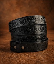 Handmade Men's Western Belt Genuine Full Grain Leather Strap