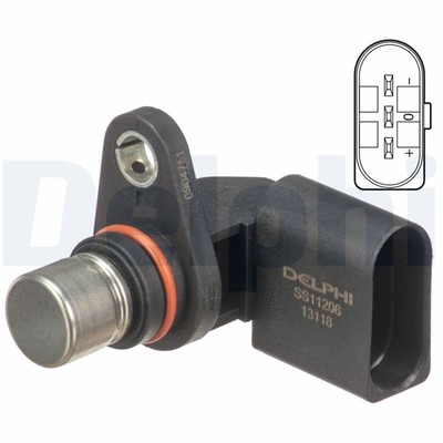Delphi Sensor für Nockenwellenposition für Audi Ford Mercedes Porsche Seat VW