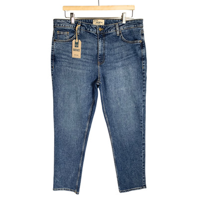 Fatface Jeans Gr. UK 16 R blau Denim Shenley ''Vintage'' Slim Fit hoher Bund