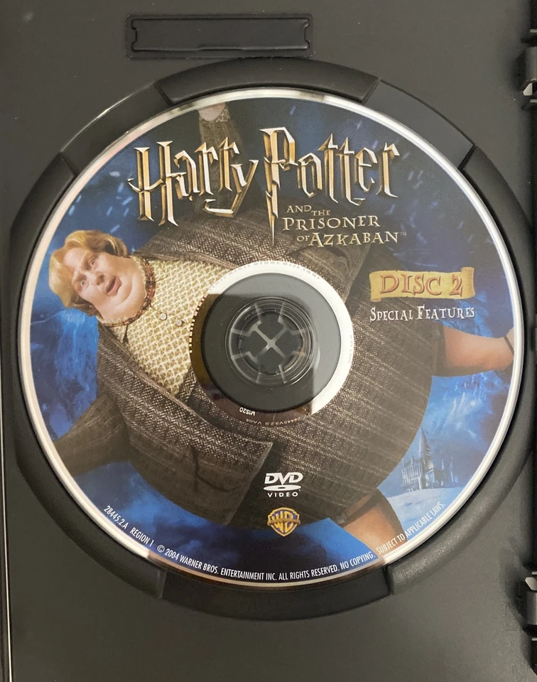 Harry Potter and the Prisoner of Azkaban (DVD, 2004, 2-Disc Set, Full Screen) - Image 3 of 4
