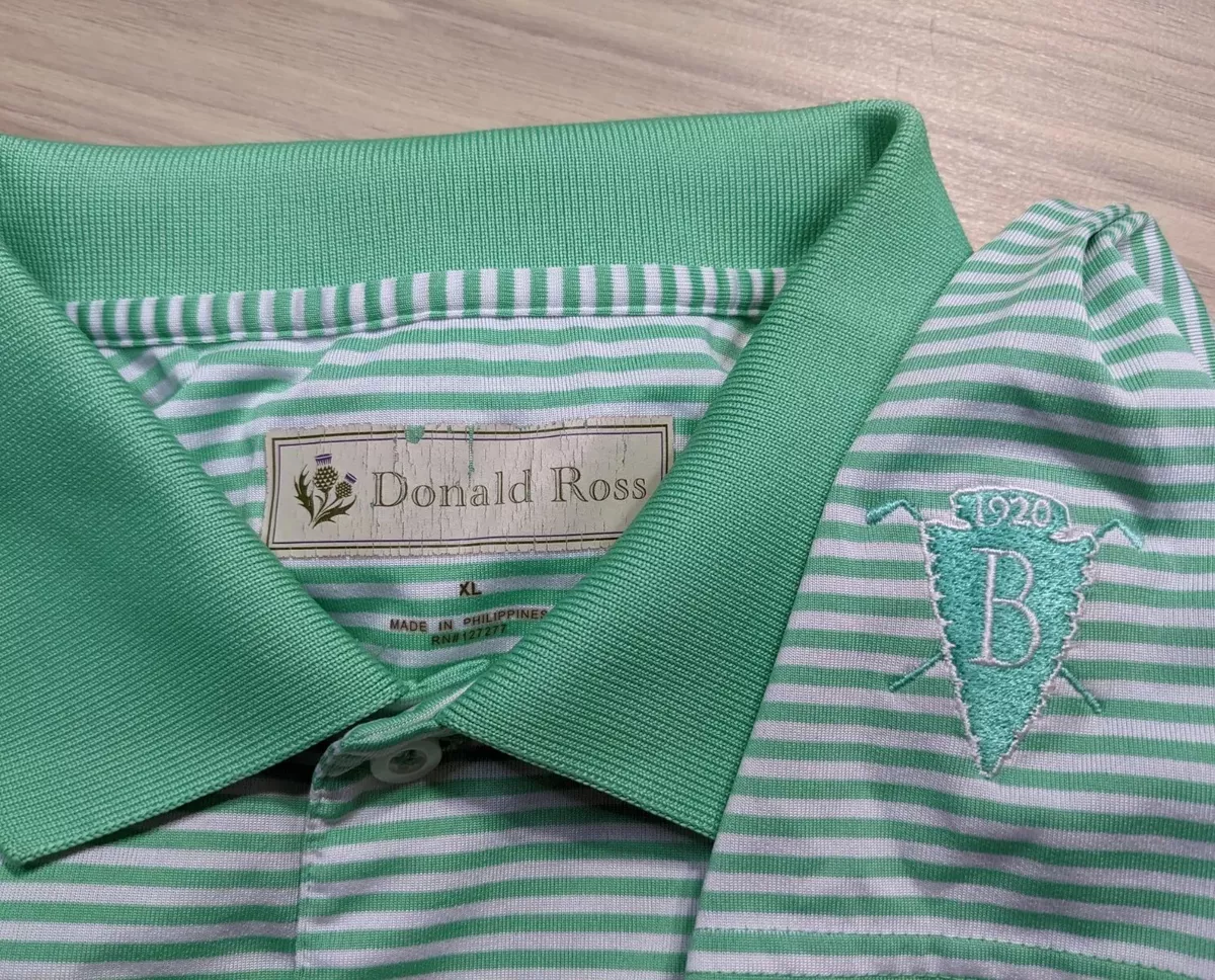 Donald ross golf shirts best sale ebay