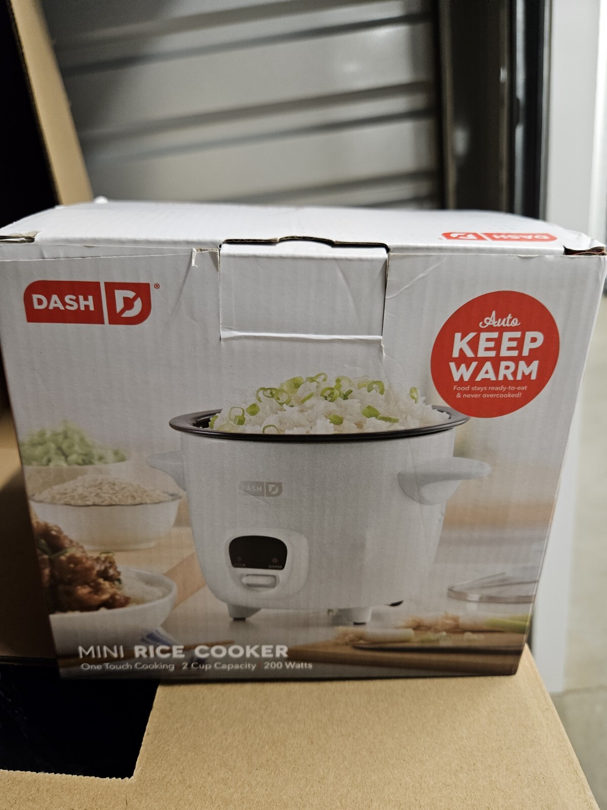 DASH Mini Rice Cooker Steamer with Removable Nonstick Pot, Keep Warm Function...