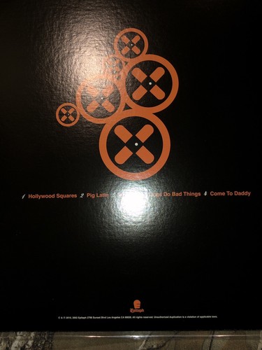The Dillinger Escape Plan with Mike Patton Irony is a Dead Scene LP Clear vinyl - Picture 3 of 23