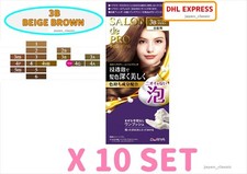 DARIYA SALON DE PRO FOAM HAIR COLOR EXTRA RICH FOR GRAY HAIR 3B BEIGE BROWN X 10