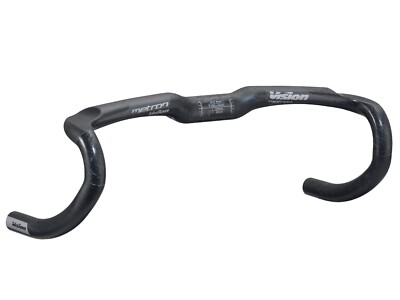 vision metron 6D 400×110 Vision Metron 6D Integrated Road Handlebar + Stem - UD Carbon | BIKE24