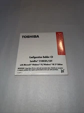 Toshiba Configuration Builder CD Satellite 2100CDS/ CDT W/ Windows 95/98 2nd Ed
