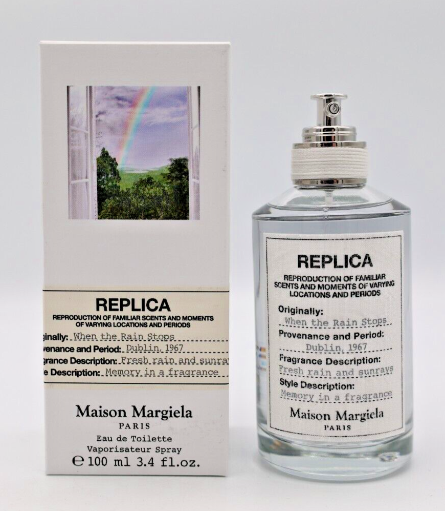 Maison Margiela♦︎whentherainstops 100ml Maison Margiela Replica When the Rain Stops EDT 100ml / 3.4 oz