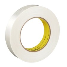 Scotch  Filament Tape 893, Clear, 24 mm x 55 m, 6 mil