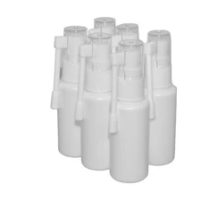 6 Small Plastic 1 oz Nozzle Sprayer Bottles Mist Pump Travel Pocket Ship from US