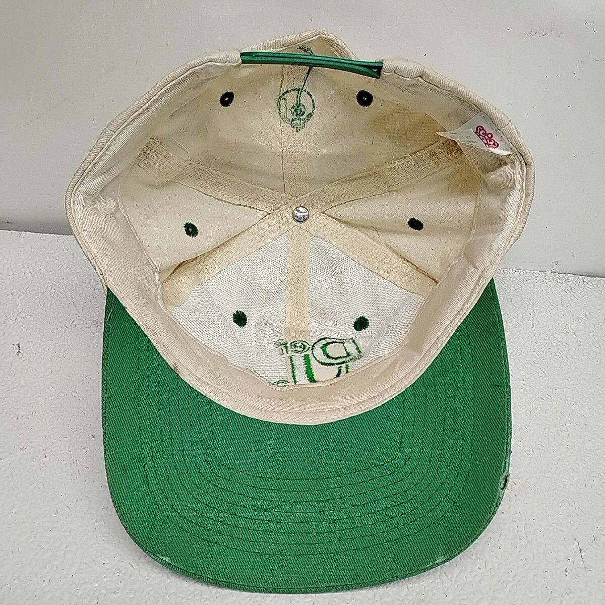 Vintage Seriously Rare DEF JAM RECORDINGS Ball Cap Green