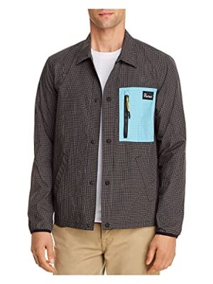 Penfield Men's Black Laval Regular Fit Shirt Jacket, Black, Size L