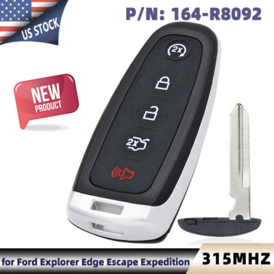 Smart Prox Key fob 164-R8092 for Ford Explorer Edge Escape Expedition Focus Flex