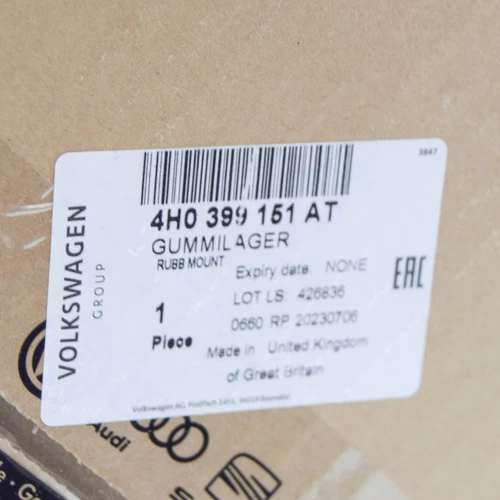 NEU AUDI A8 4H LINKS GETRIEBEHALTERUNG 4H0399151AT ORIGINAL - Bild 9 von 11