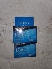 Sony DVM60PRR Premium Digital Video Cassettes - 3 Pack Sealed