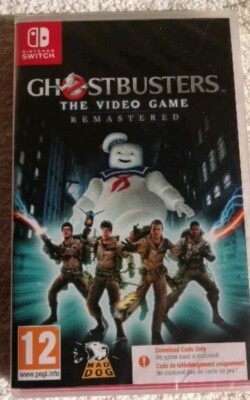 GHOSTBUSTERS: THE VIDEO GAME REMASTERED NINTENDO SWITCH FULL GAME PLS READ  UK