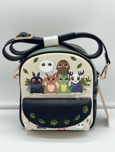 Chibi Cryptids Allover Print Crossbody Bag Set - Picture 1 of 10