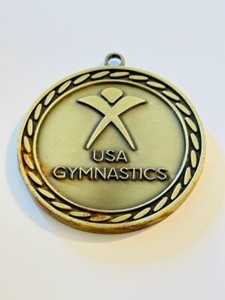 USA Gymnastics Gold Medal (made of metal)