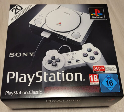 Sony Playstation 1 - Classic Mini Console with 20 UK