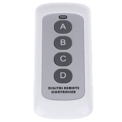 1Pc 433MHz 4 Button EV1527 Code Remote Control Switch Transmitter Wireless - W D
