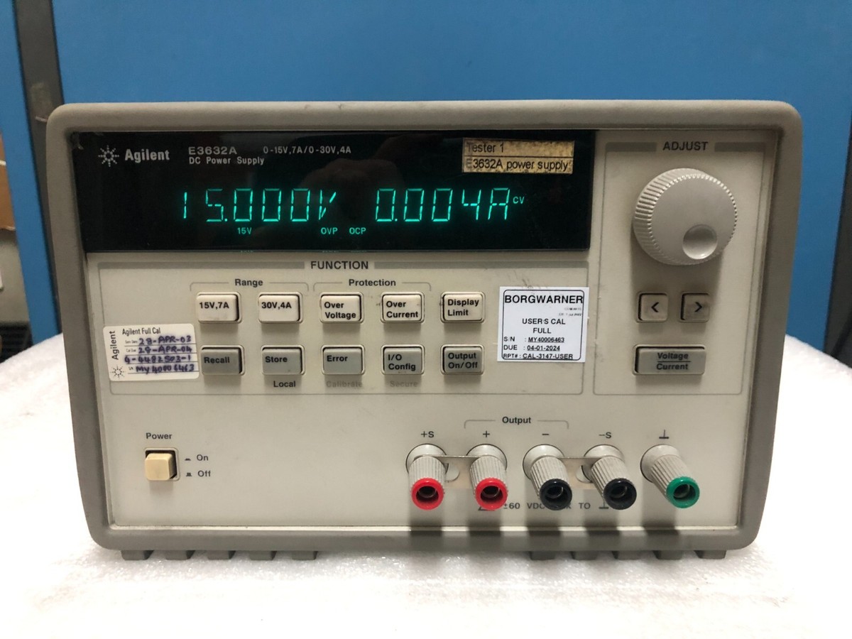 NBC] Agilent E3632A 直流安定化電源 0-15V, 7A / 0-30V,4A DC Power