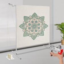 Adjustable Tufting Frame 60x60" Aluminum Rug Making Craft Stand