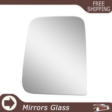 Mirror Glass Replacement For 97-02 Jeep TJ Wrangler Driver Side LH Flat 2267
