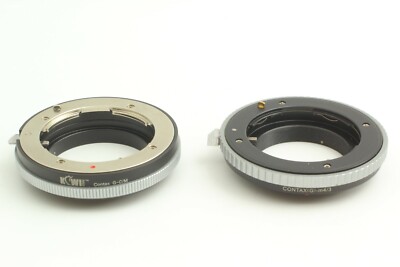 【MINT】 Contax G - m4/3 for Micro four thirds + G - c/m for Canon EOS M adapter