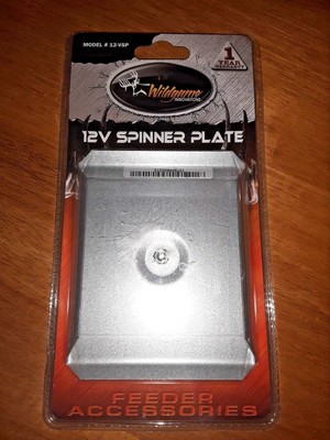 Wildgame Innovations Deer Feeder 12v Spinner Plate Sealed Mdl 12