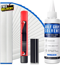Deluxe Grip Repair Kits for Regripping Golf Clubs Inlcudes Hook Knife 2X 10 P...