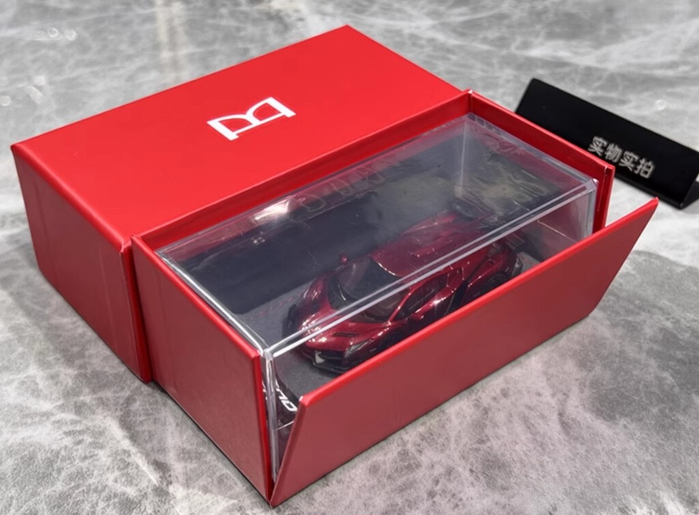 DMH 1:64 Red Veneno Super Racing Sports Model Diecast Resin Car | eBay