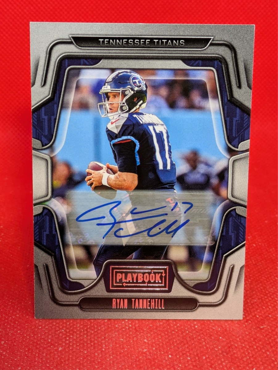 2022 Panini Playbook Ryan Tannehill Auto #22 Titans RARE | eBay