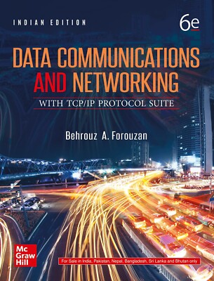 Data Communications Networking TCPIP By Forouzan 6th INTL  ED 9789355320940